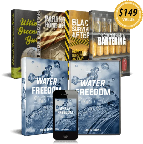 Water Freedom System guide with 4 bonus guides — $149 value